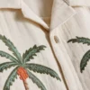1,5–9 ani | tricou cu broderie cu palmier