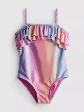 1-9 ani | Costum de baie cu volane și sclipici Ombra