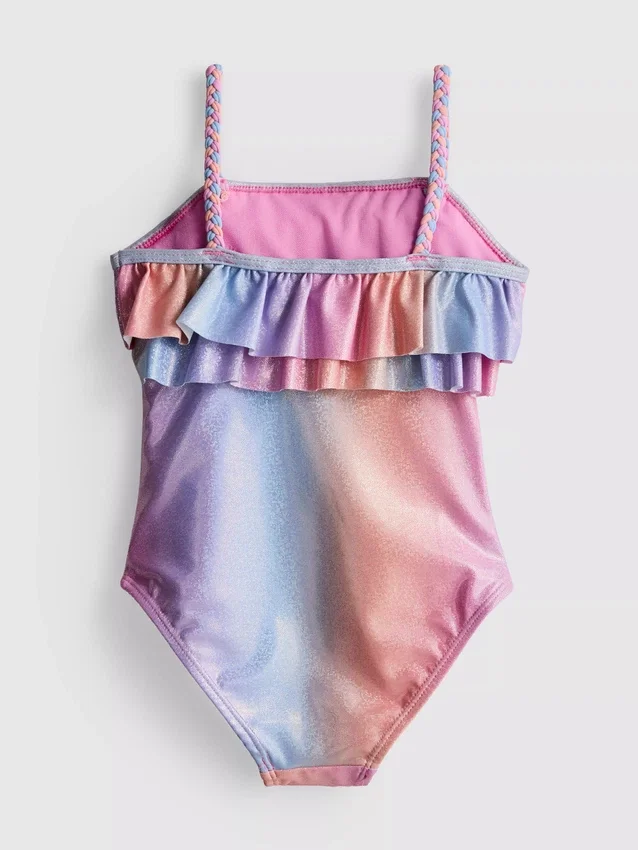 1-9 ani | Costum de baie cu volane și sclipici Ombra 1-9 ani | Costum de baie cu volane și sclipici Ombra
