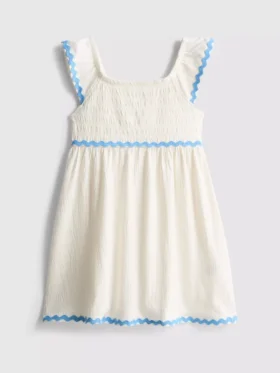 1-9 ani | rochie smock cu ric rac