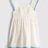 1-9 ani | rochie smock cu ric rac 1-9 ani | rochie smock cu ric rac