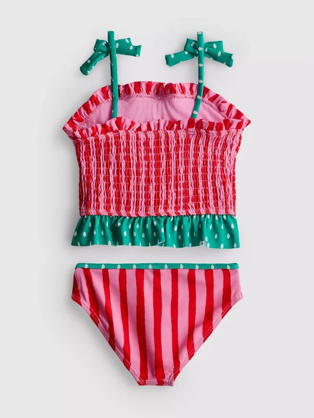 1-9 ani | tankini cu imprimeu de pepene verde 1-9 ani | tankini cu imprimeu de pepene verde
