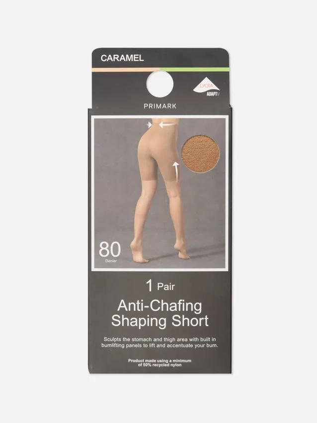 1 pachet de pantaloni scurți modelatori anti-frecare 1 pachet de pantaloni scurți modelatori anti-frecare