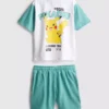 3-9 ani | Set tricou și pantaloni scurți Pokémon 3-9 ani | Set tricou și pantaloni scurți Pokémon