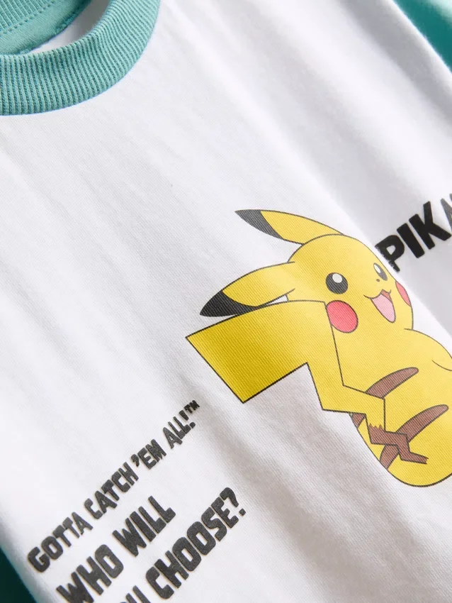 3-9 ani | Set tricou și pantaloni scurți Pokémon 3-9 ani | Set tricou și pantaloni scurți Pokémon