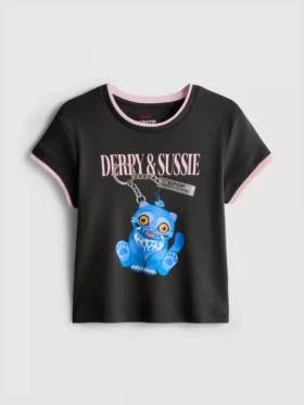 5-15 ani | Cămășa Tricou K-Pop Demon Hunters Derpy