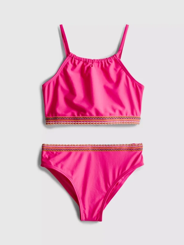 7-15 ani | bikini cu bordură cusută 7-15 ani | bikini cu bordură cusută