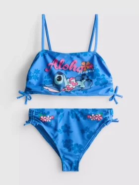 7-15 ani | bikini cu personajul Stitch de la Disney