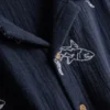 7-15 ani | cămășă cu nasturi și broderie