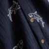 7-15 ani | cămășă cu nasturi și broderie