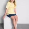 7-15 ani | Cămășă cu peplum plisat 7-15 ani | Cămășă cu peplum plisat