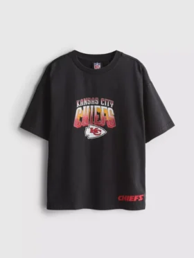 7-15 ani | Cămășa NFL Kansas City Chiefs cu spălare acidă