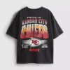 7-15 ani | Cămășa NFL Kansas City Chiefs cu spălare acidă 7-15 ani | Cămășa NFL Kansas City Chiefs cu spălare acidă