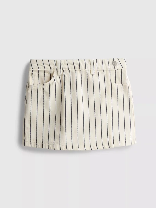 7-15 ani | fustă-pantalon din denim 7-15 ani | fustă-pantalon din denim