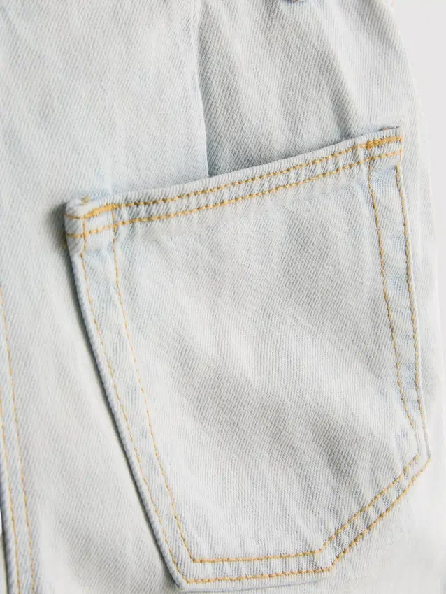 7-15 ani | fustă-pantalon din denim 7-15 ani | fustă-pantalon din denim