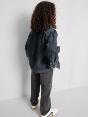 7-15 ani | jachetă din denim