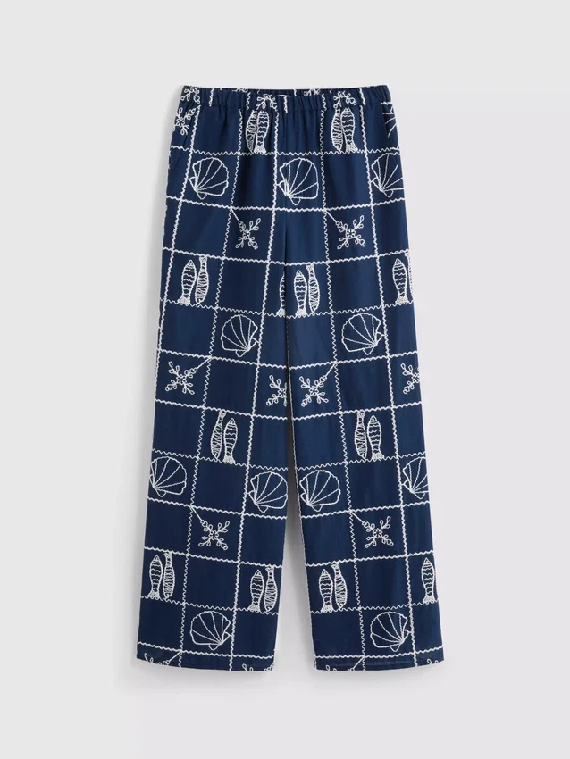 7-15 ani | pantaloni brodați 7-15 ani | pantaloni brodați
