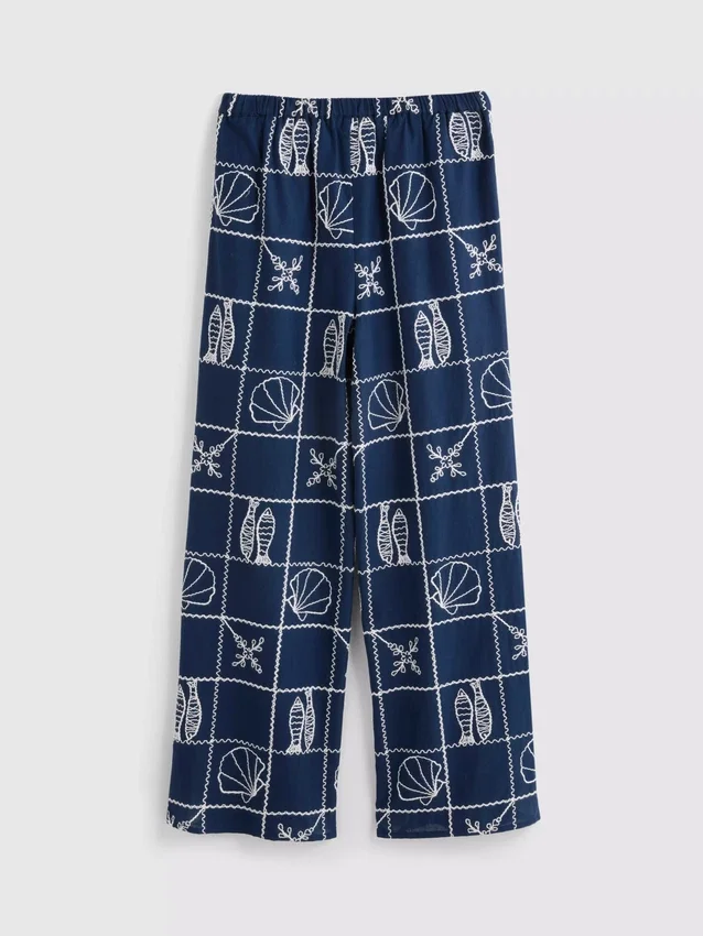 7-15 ani | pantaloni brodați 7-15 ani | pantaloni brodați