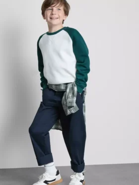 7-15 ani | pantaloni chino