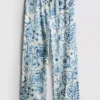 7-15 ani | pantaloni cu imprimeu de mozaic 7-15 ani | pantaloni cu imprimeu de mozaic