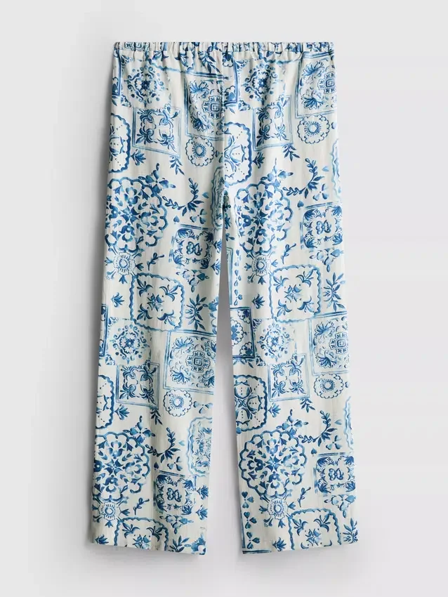 7-15 ani | pantaloni cu imprimeu de mozaic 7-15 ani | pantaloni cu imprimeu de mozaic