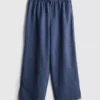 7-15 ani | pantaloni cu textură șifonată 7-15 ani | pantaloni cu textură șifonată