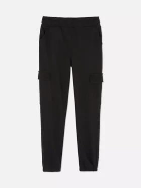 7-15 ani | pantaloni de trening cargo cu manșete