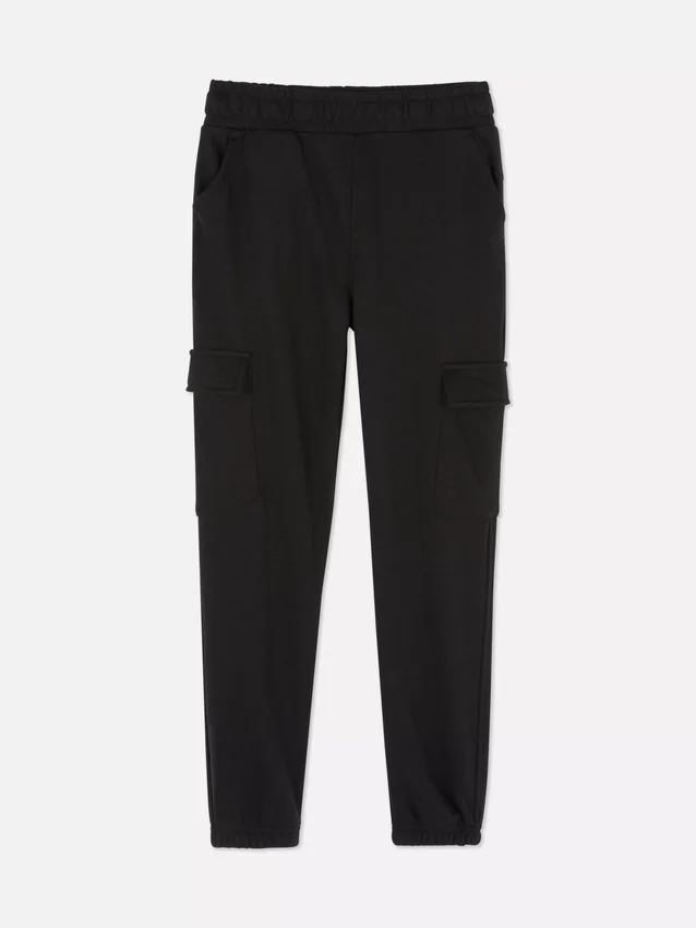 7-15 ani | pantaloni de trening cargo cu manșete 7-15 ani | pantaloni de trening cargo cu manșete
