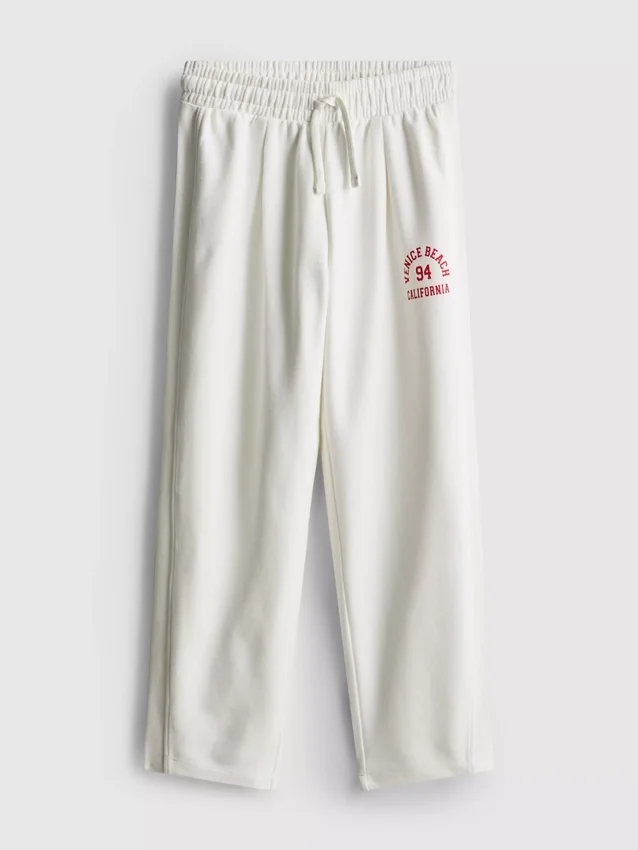 7-15 ani | Pantaloni de Trening cu croi evazat și imprimeu „Venice City” 7-15 ani | Pantaloni de Trening cu croi evazat și imprimeu „Venice City”