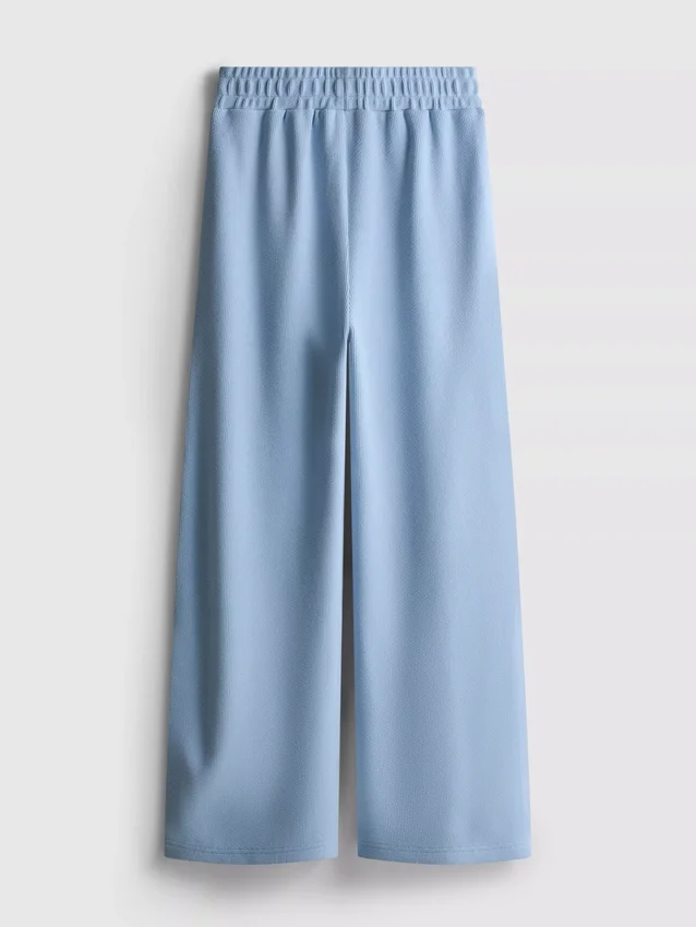 7-15 ani | Pantaloni de Trening cu croi larg și efect periat 7-15 ani | Pantaloni de Trening cu croi larg și efect periat