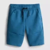 7-15 ani | Pantaloni Scurți cu material laminat 7-15 ani | Pantaloni Scurți cu material laminat