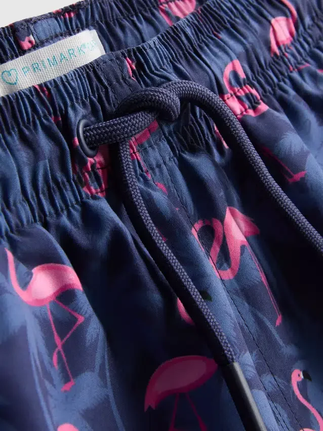 7-15 ani | pantaloni scurți de baie cu imprimeu flamingo 7-15 ani | pantaloni scurți de baie cu imprimeu flamingo