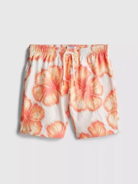 7-15 ani | pantaloni scurți de baie cu imprimeu floral