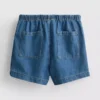 7-15 ani | Pantaloni Scurți de Trening din denim