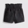 7-15 ani | Pantaloni Scurți din denim cu buzunare tip „paperbag”