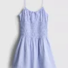 7-15 ani | rochie din țesătură seersucker