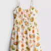 7-15 ani | rochie din țesătură seersucker