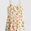 7-15 ani | rochie din țesătură seersucker