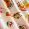 7-15 ani | rochie din țesătură seersucker