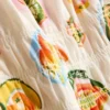 7-15 ani | rochie din țesătură seersucker