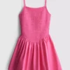 7-15 ani | rochie tip cami cu volane 7-15 ani | rochie tip cami cu volane