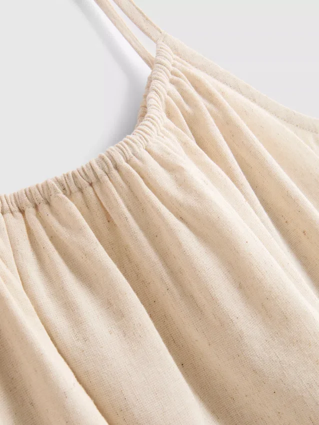 7-15 ani | rochie tip smock cu bretele brodate 7-15 ani | rochie tip smock cu bretele brodate