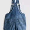 7-15 ani | salopetă din denim brodată 7-15 ani | salopetă din denim brodată