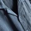 7-15 ani | Set compus din cămășă cu mâneci scurte, texturată, cu nasturi, și pantaloni scurți