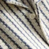 7-15 ani | Set compus din cămășă din tricot cu dungi și pantaloni scurți