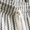 7-15 ani | Set compus din cămășă din tricot cu dungi și pantaloni scurți