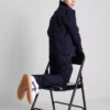 7-15 ani | Set compus din jachetă cu fermoar din jacquard și pantaloni de trening 7-15 ani | Set compus din jachetă cu fermoar din jacquard și pantaloni de trening