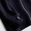 7-15 ani | Set compus din jachetă cu fermoar din jacquard și pantaloni de trening 7-15 ani | Set compus din jachetă cu fermoar din jacquard și pantaloni de trening