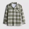 7-15 ani | set compus din tricou și cămașă în carouri