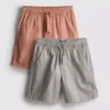 7-15 ani | Set de 2 pantaloni scurți cu șnur 7-15 ani | Set de 2 pantaloni scurți cu șnur